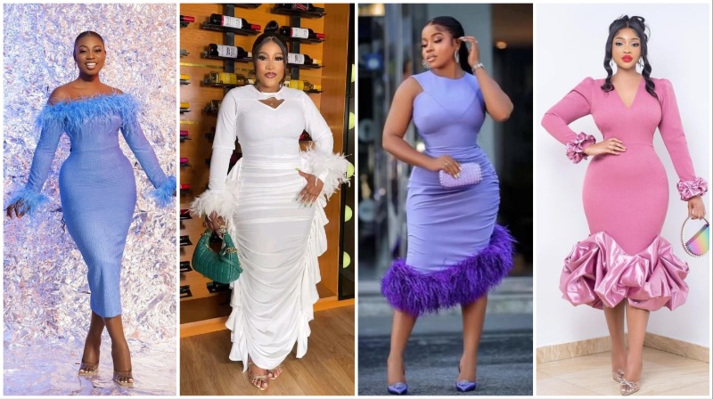 Nigerian Crepe Gown Styles