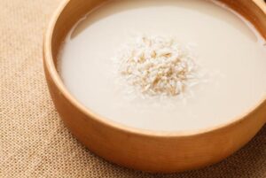 Rice water