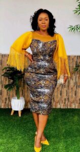 Amazing And Perfect Brocade Styles You Can Rock To Parties As A Lady 7