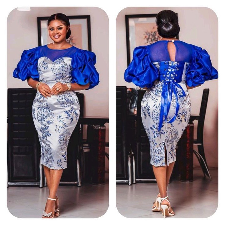 Amazing And Perfect Brocade Styles You Can Rock To Parties As A Lady 8