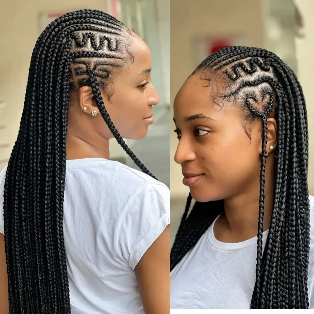 47 Beautiful Braided Hairstyles For Natural And Relaxed Hair 14