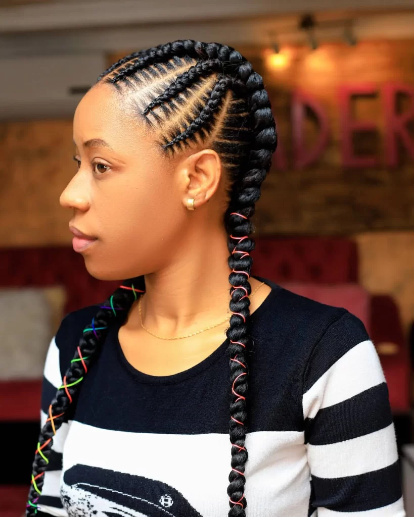 47 Beautiful Braided Hairstyles For Natural And Relaxed Hair 17