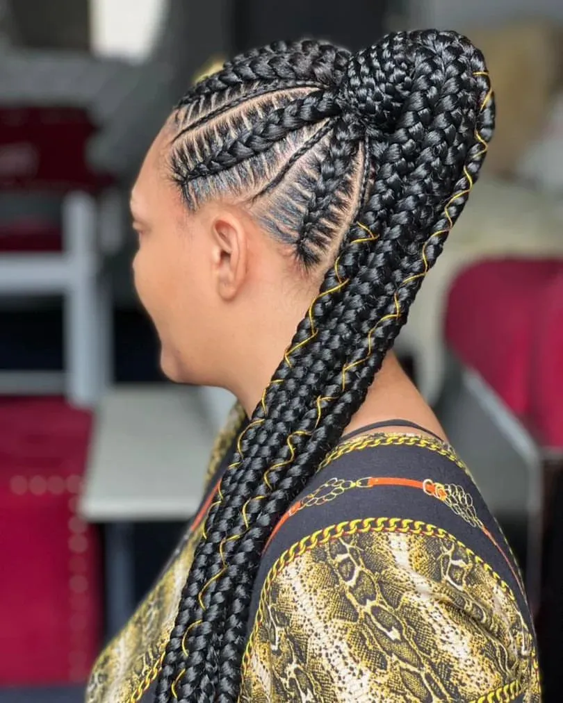 47 Beautiful Braided Hairstyles For Natural And Relaxed Hair 4