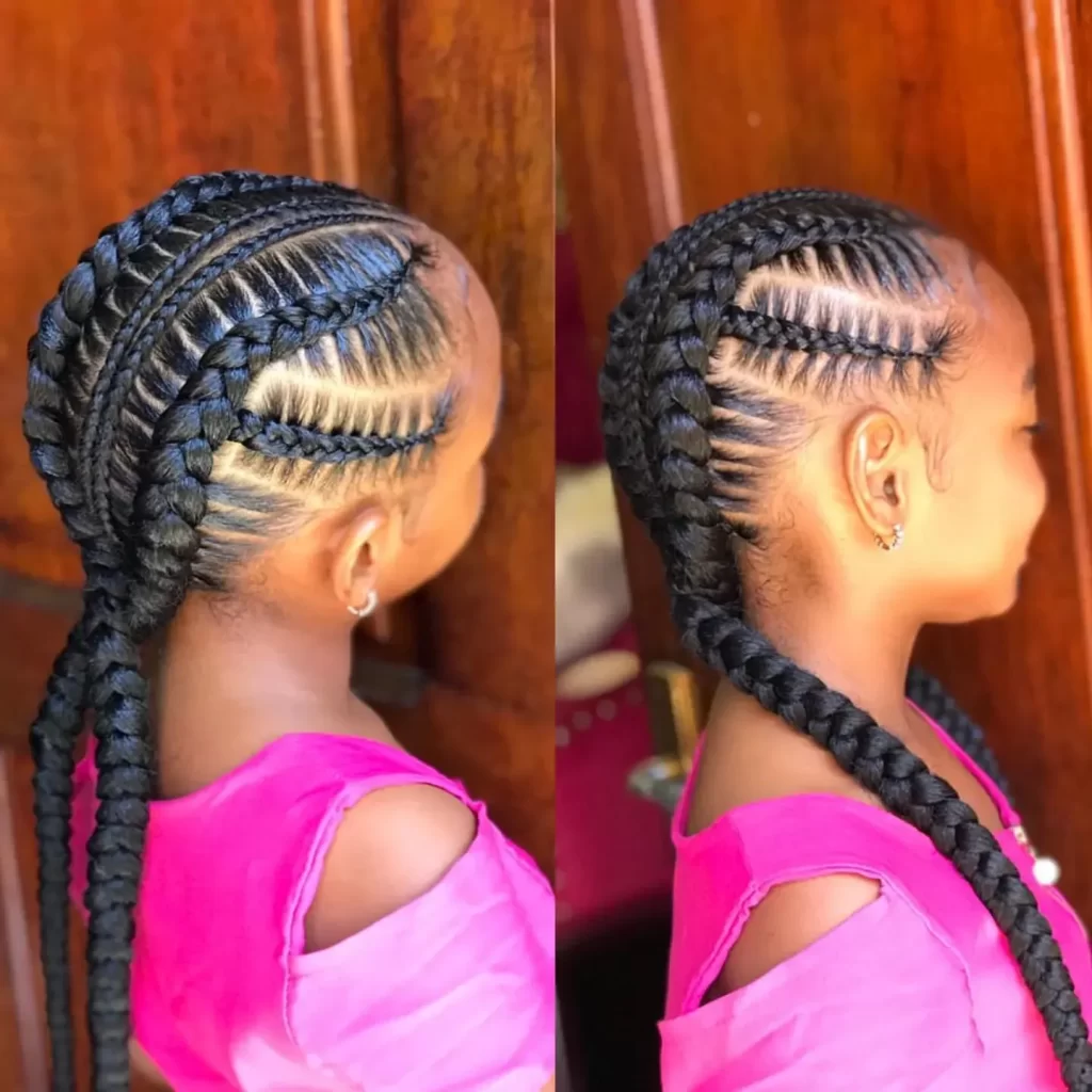 47 Beautiful Braided Hairstyles For Natural And Relaxed Hair 9