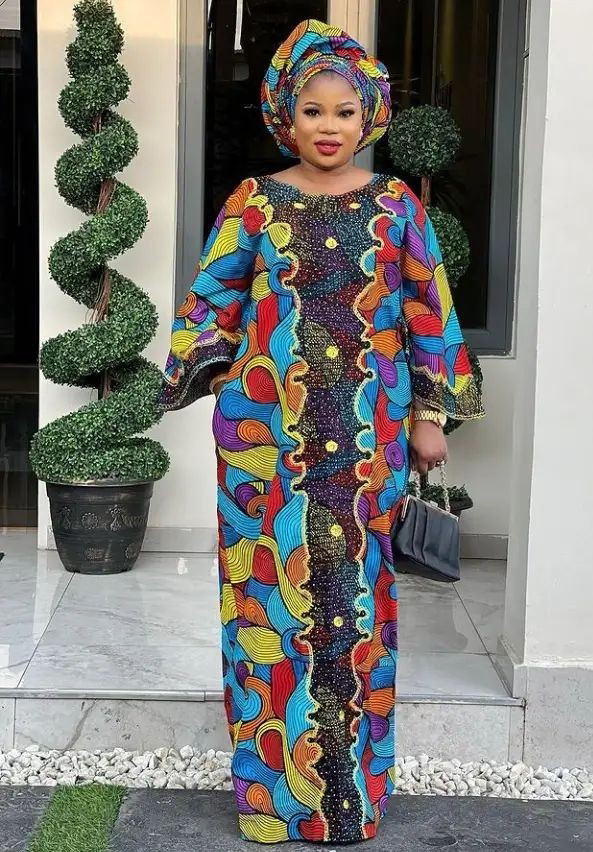 Dazzling Ankara Madam Dresses 1