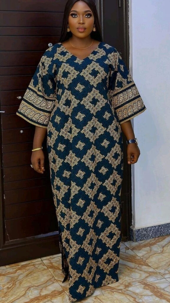 Dazzling Ankara Madam Dresses 12