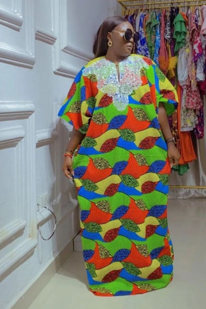 Dazzling Ankara Madam Dresses 13