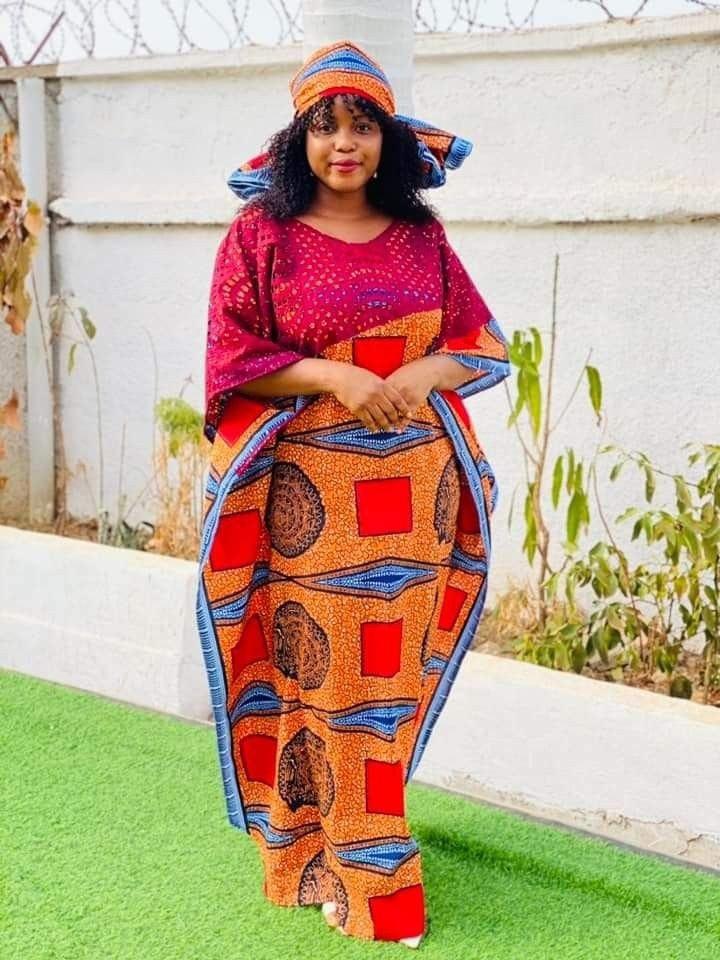 Dazzling Ankara Madam Dresses 14