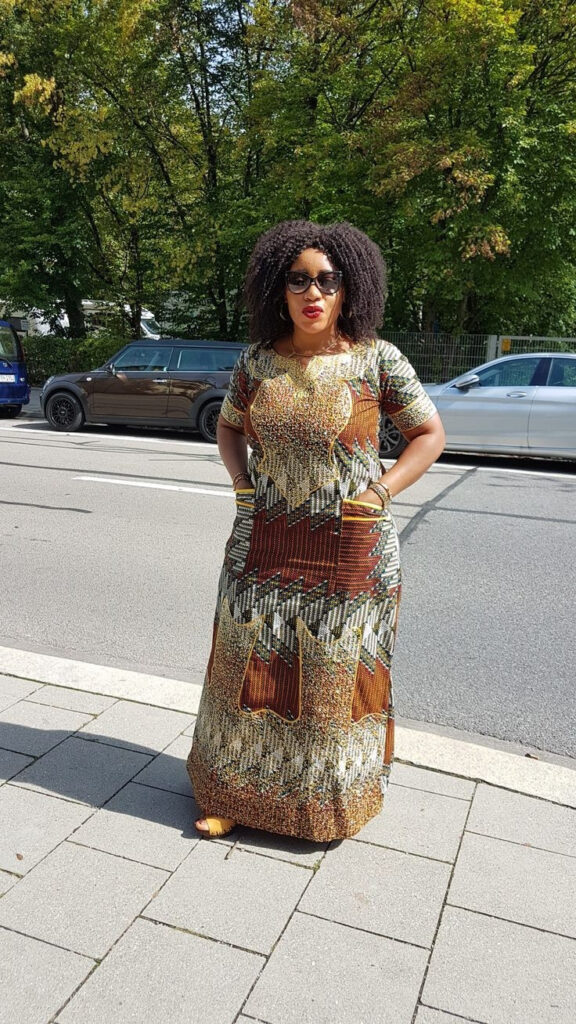 Dazzling Ankara Madam Dresses 15