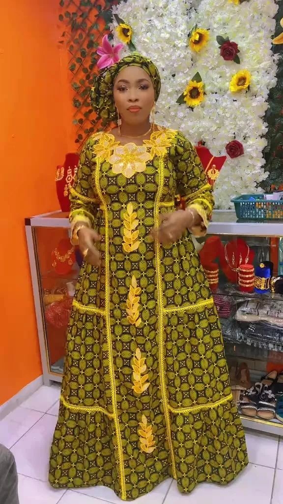 Dazzling Ankara Madam Dresses 17