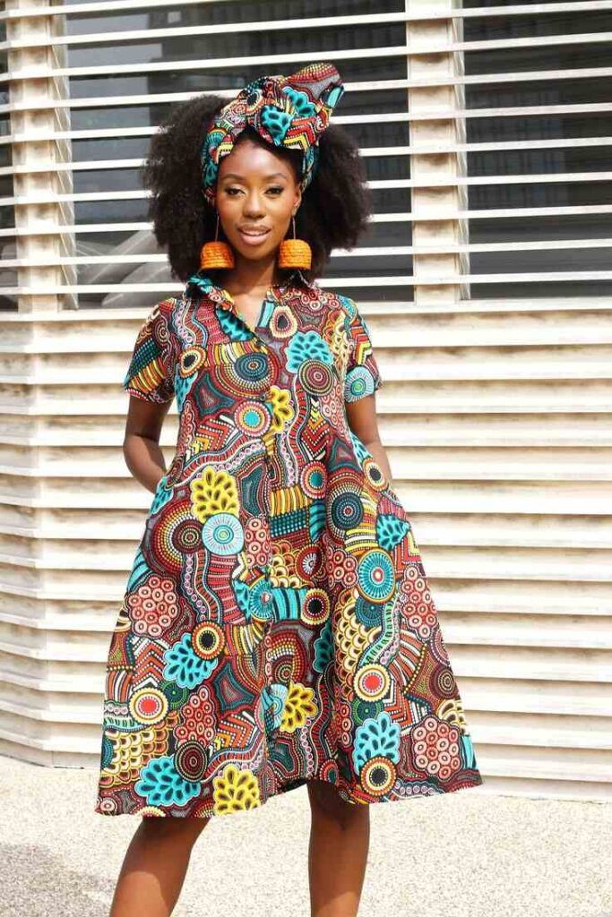 Top Ankara Flare Gowns Stylescatalog (15)