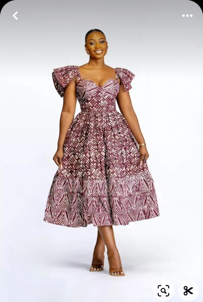 Top Ankara Flare Gowns Stylescatalog (18)