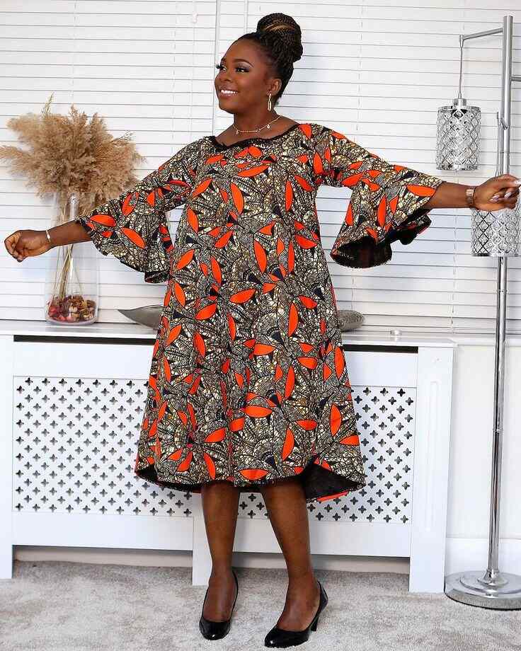 Top Ankara Flare Gowns Stylescatalog (19)