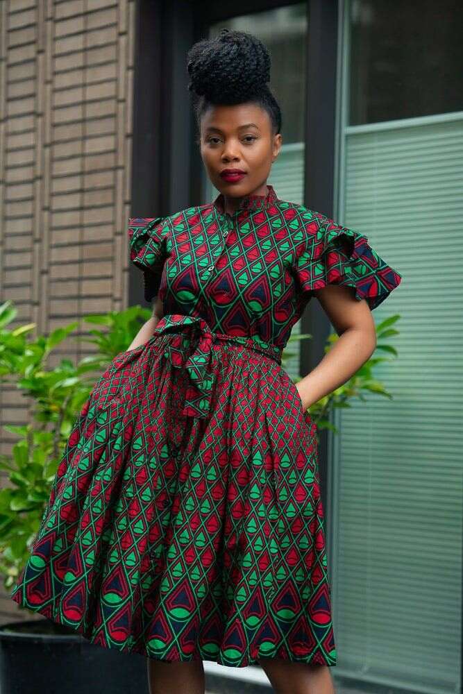 Top Ankara Flare Gowns Stylescatalog (20)