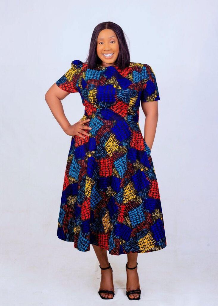 Top Ankara Flare Gowns Stylescatalog (21)