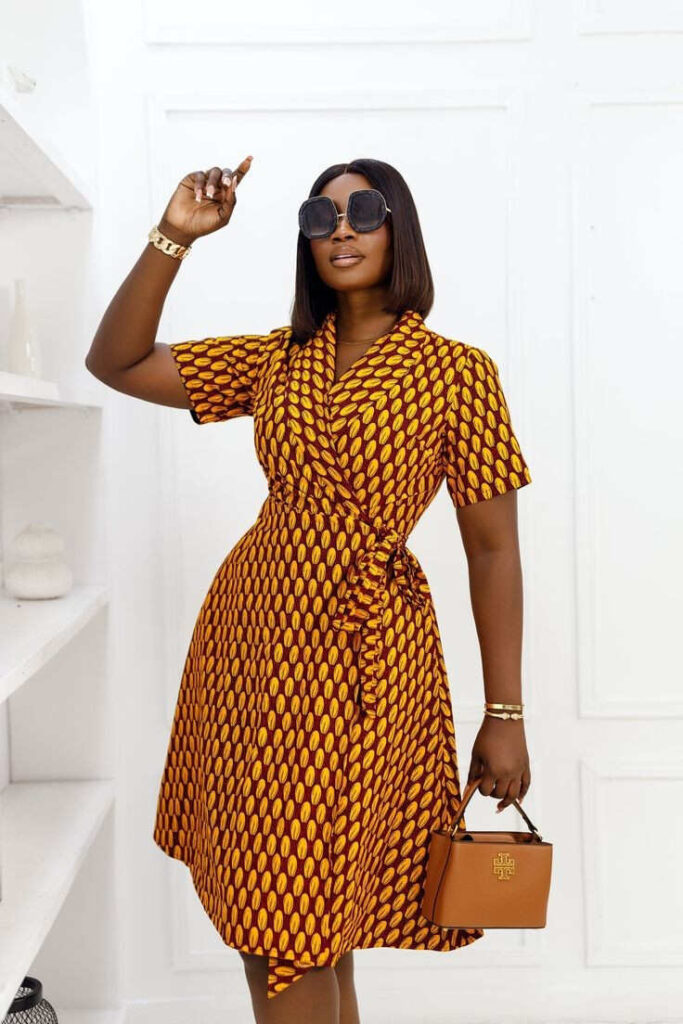 Top Ankara Flare Gowns Stylescatalog (4)