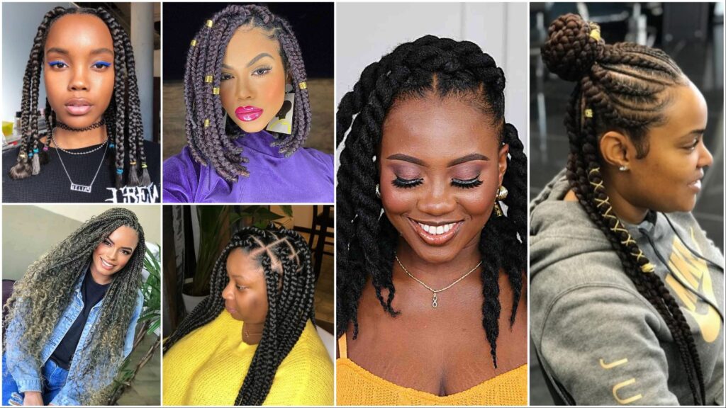 Effortless Jumbo Box Braid Styles For A Queenly Look