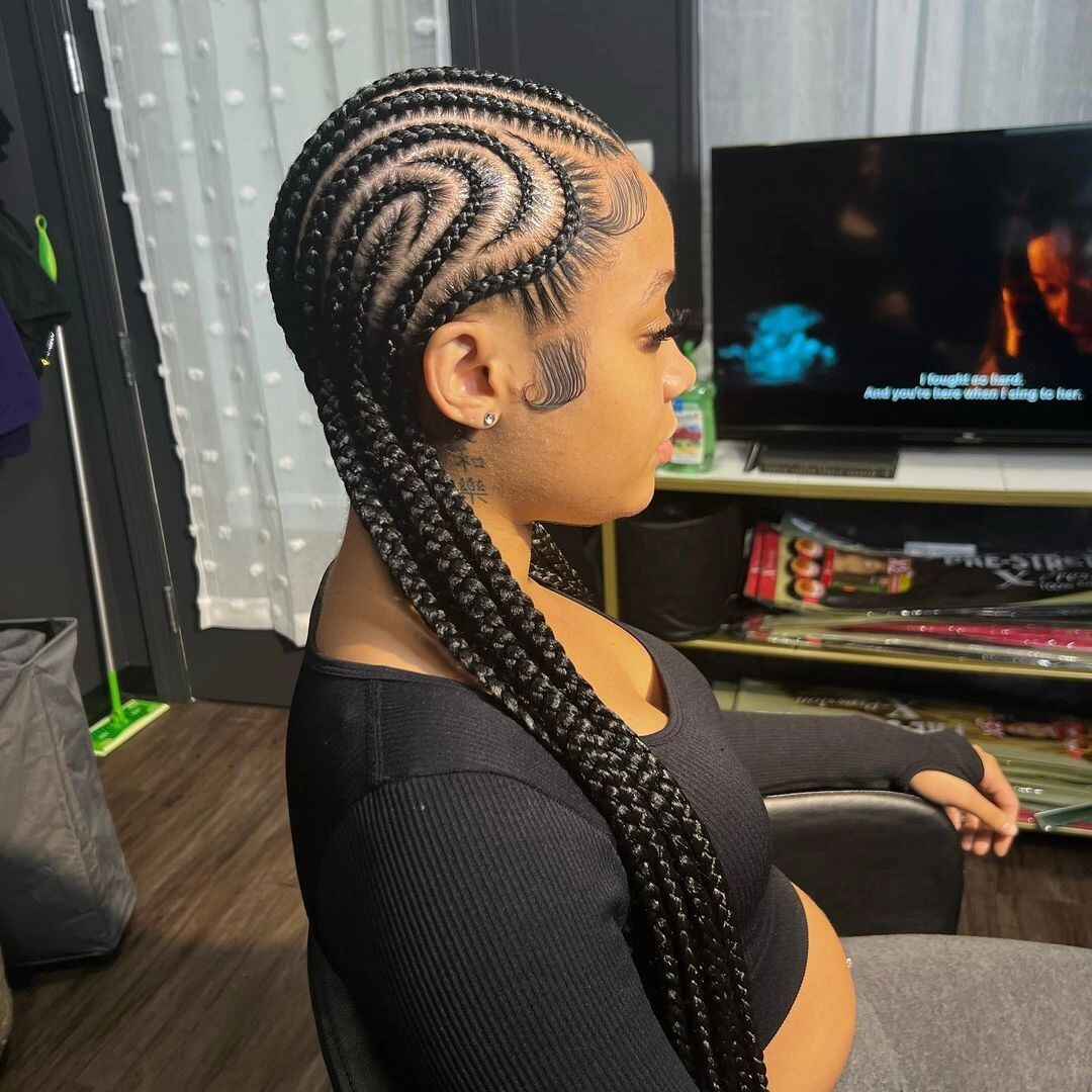 Gorgeous Ghana Weaving Shuku Ideas for Natural Hair