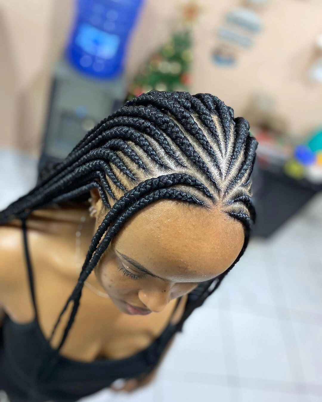 Gorgeous Ghana Weaving Shuku Ideas for Natural Hair