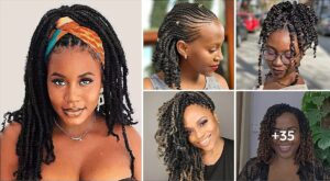 Irresistible and Beautiful Ways To Style Your Kinky Twists