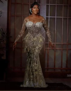 Nigeria Party Guests Lace Styles (14)