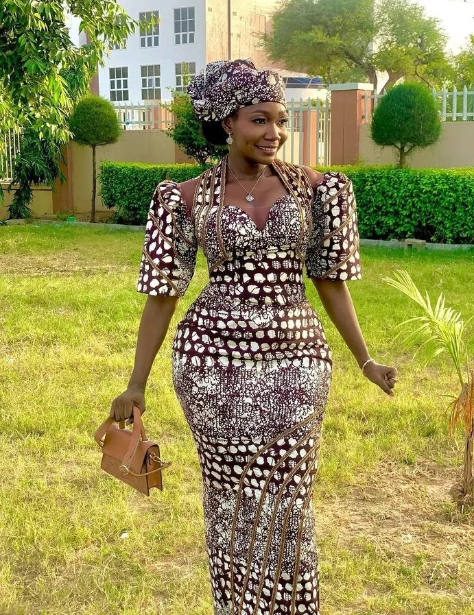 Ankara gown styles