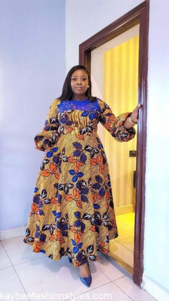 Ankara gown styles