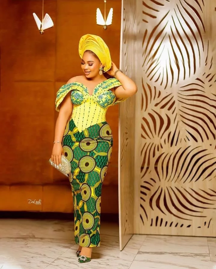 Ankara gown styles