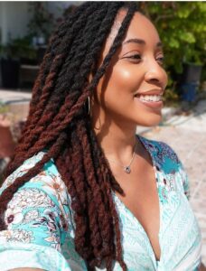 Ombre Goddess Locs