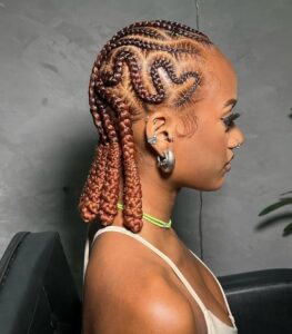 Wavy Cornrow Braids