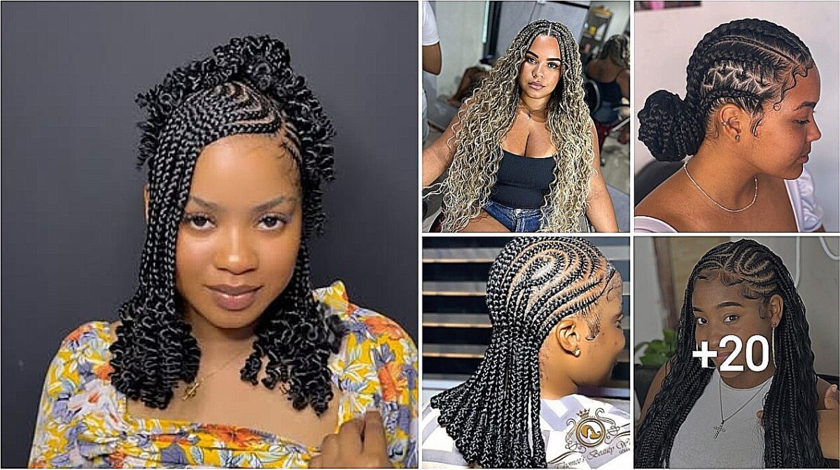 Trendy Cornrow Hairstyles for 2025: Braids, Curls, and More ...