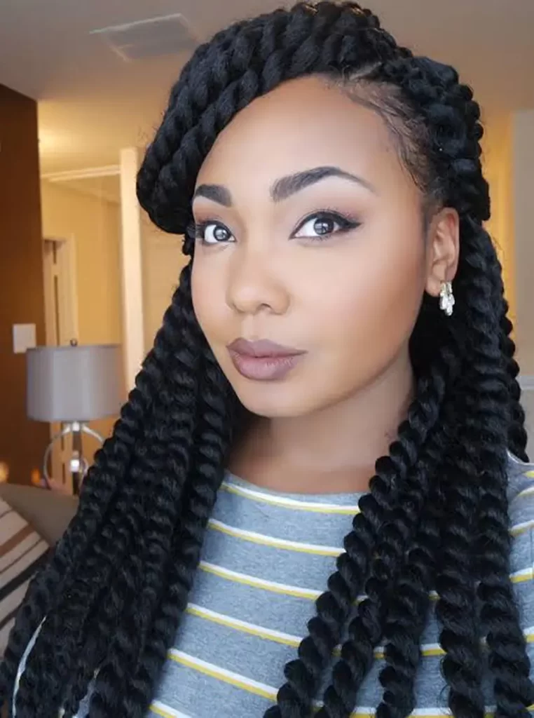 Long Voluminous Marley Twists