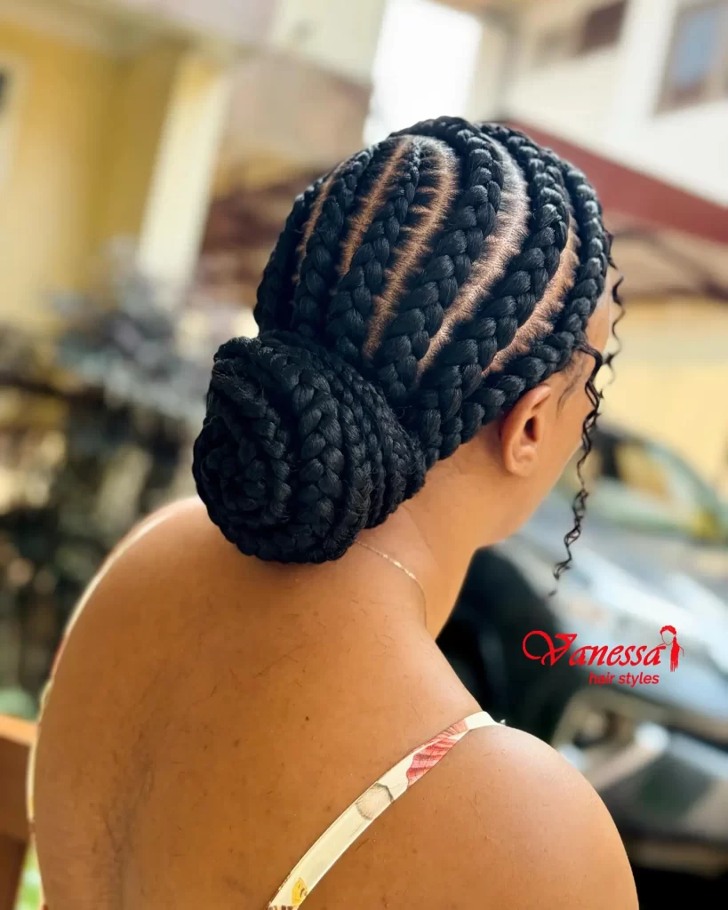 Zigzag Stitch Braids with Defined Edges