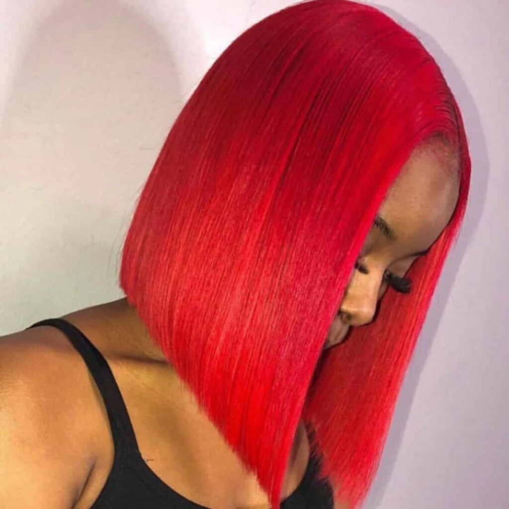 Fiery Red Bob