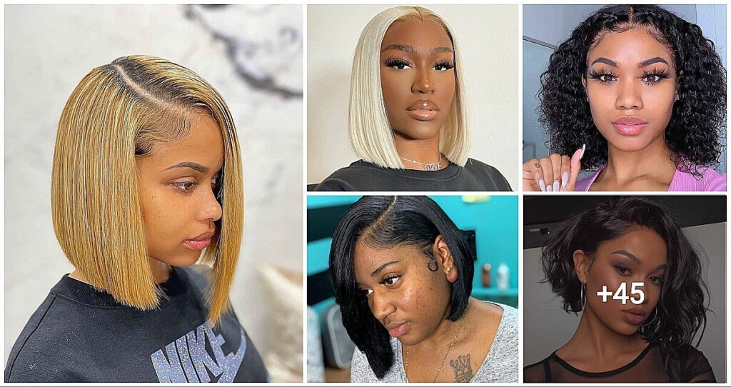 24 Sleek & Stylish Sew-In Bob Hairstyles for Natural Hair Queens