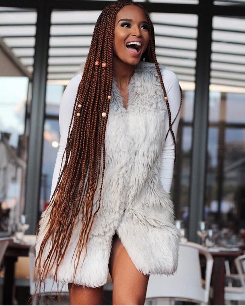 Extra Long Honey Brown Braids