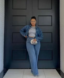 Denim-on-Denim Chic
