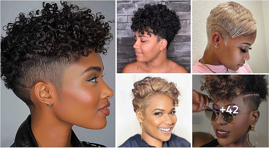 Fierce tapered cuts for natural hair