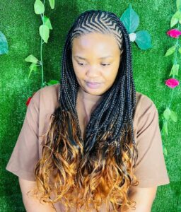 Long Ombre Braids