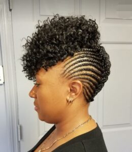 Layered Braids with Curls