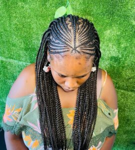 Long Layered Braids